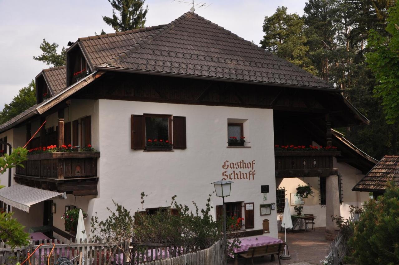 Penzion Gasthof Schluff Soprabolzano Exteriér fotografie