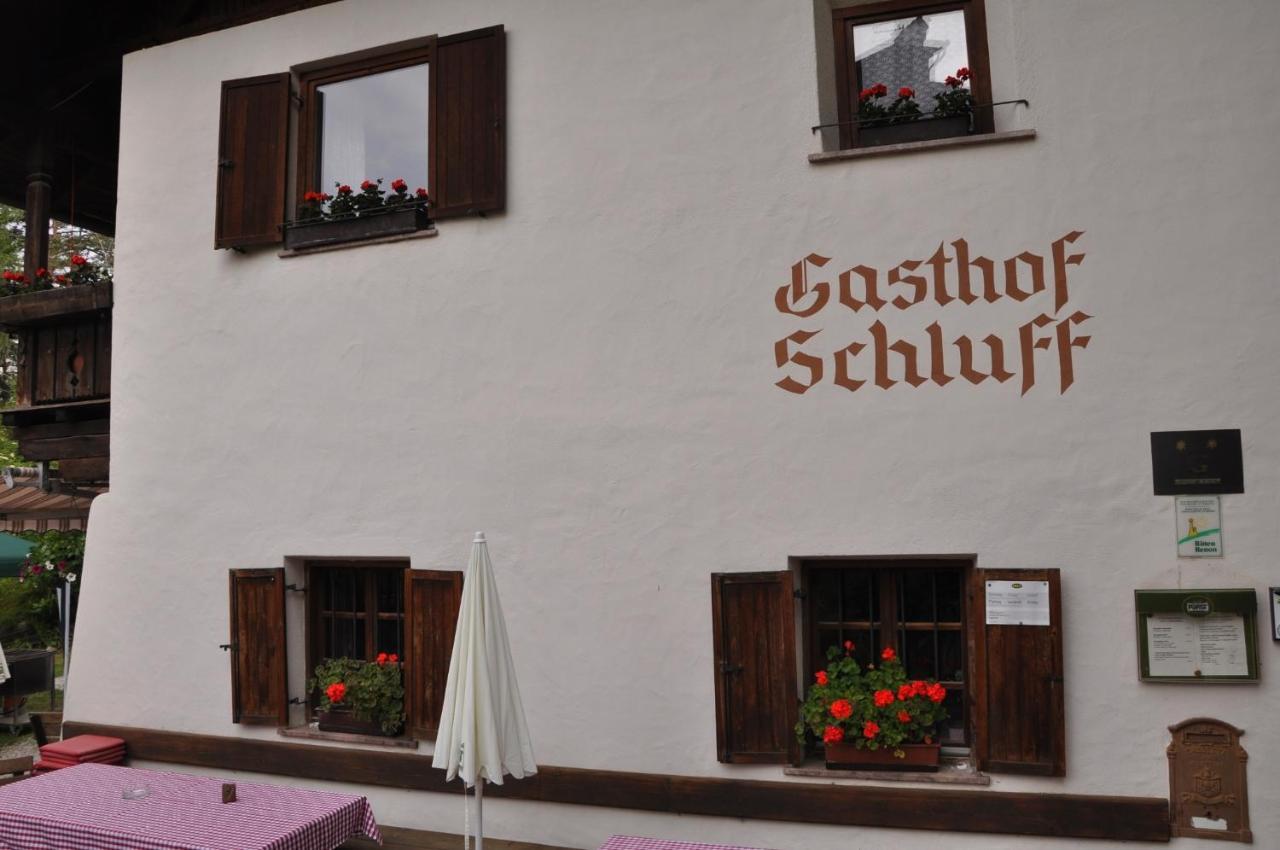 Penzion Gasthof Schluff Soprabolzano Exteriér fotografie